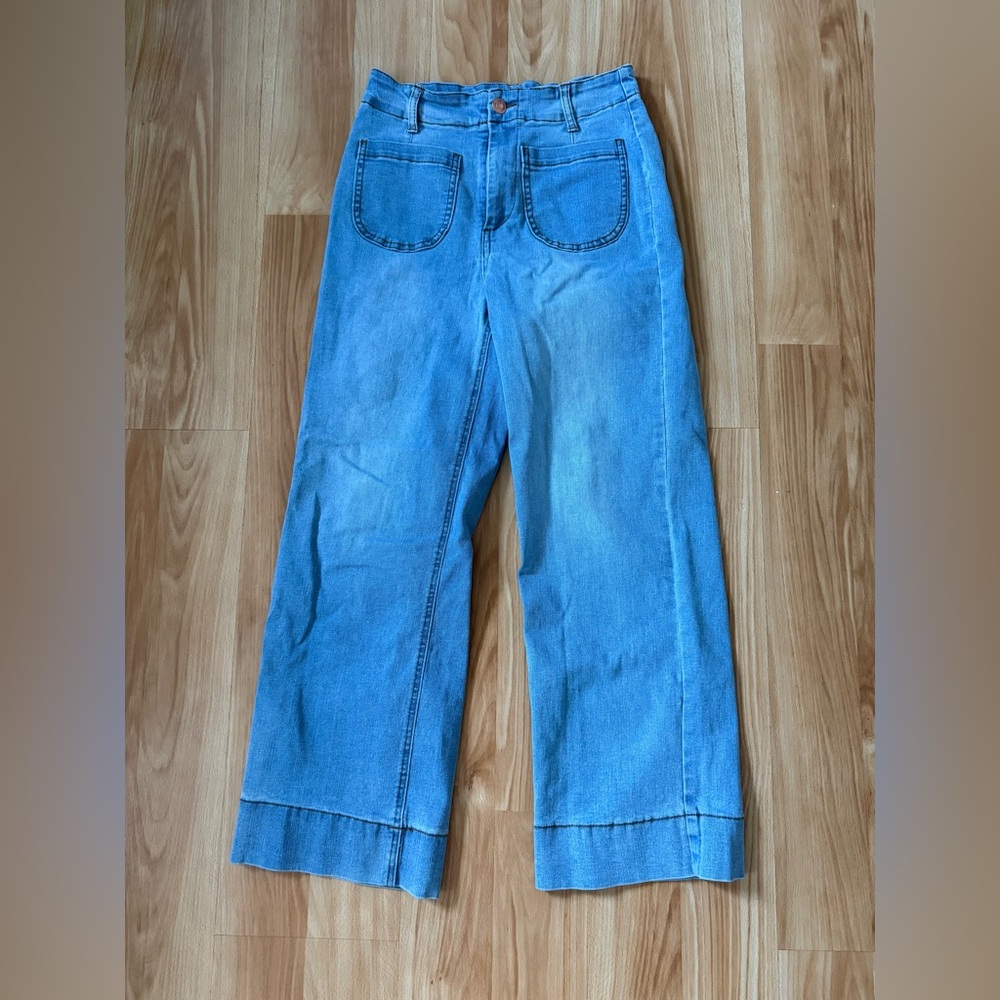 Bagatelle Light Blue Wide Leg Denim Jeans Size 26